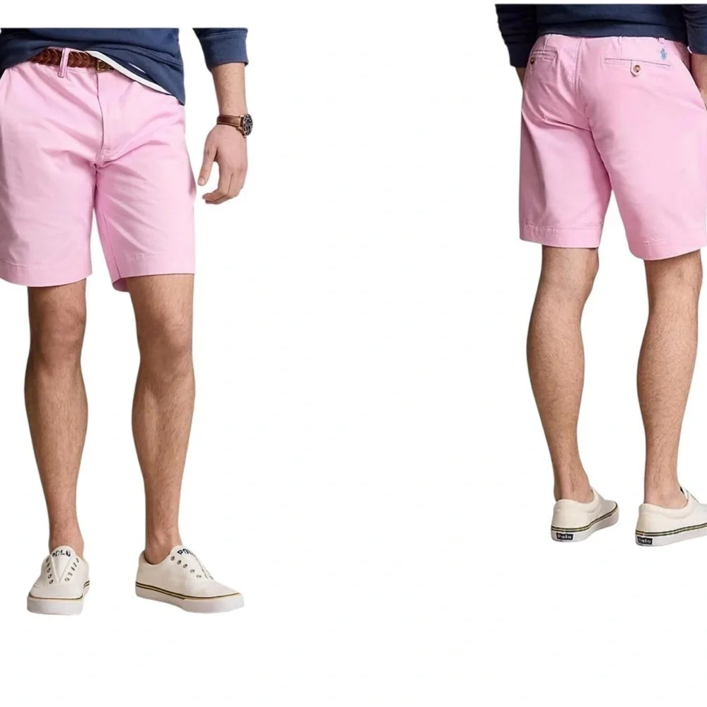 Polo Ralph Lauren Pink Chino Shorts Men’s Size 40 Classic Preppy Golf Coastal